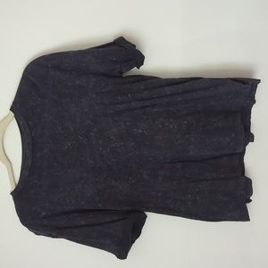 oversized acid wash tee